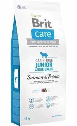 Brit Care Grain-free Dog Junior Large Breed  Salmon e Potato