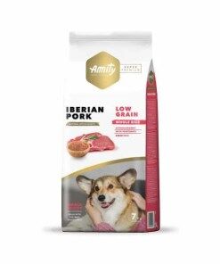 Ração Amity Super Premium (Low Grain) Mini Adult Iberian Pork